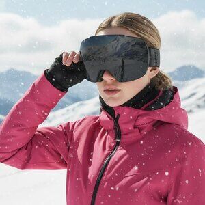 Anti-Fog Snowboard Goggles Glasses